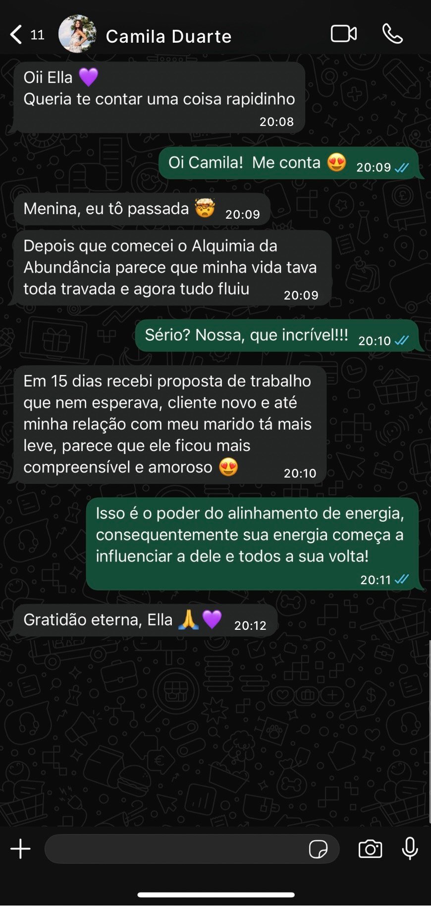Depoimento real 2
