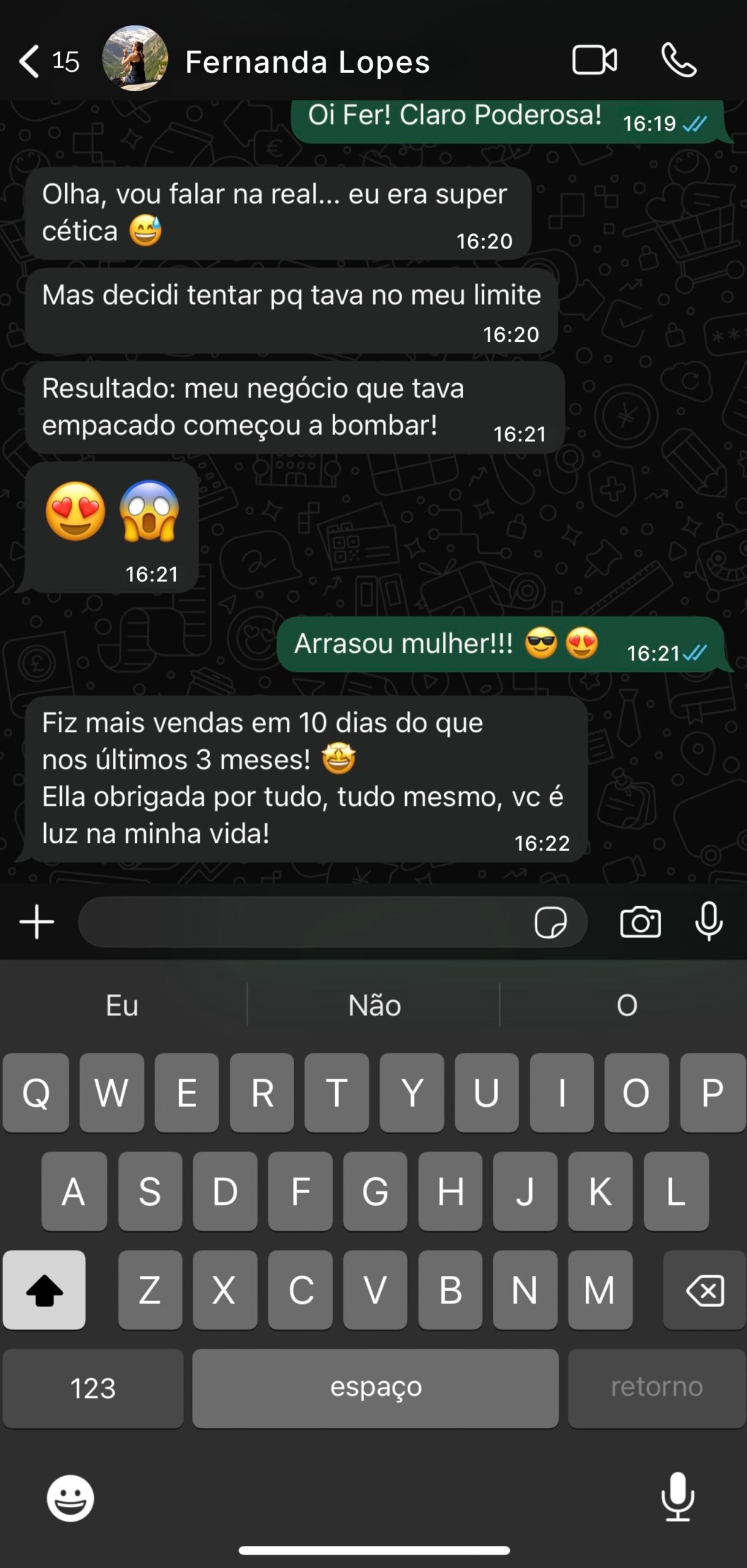Depoimento real 6